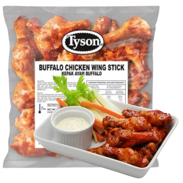 IMG_1512 (1) Buffalo Chicken Wings Stick - Tyson Brand 1KG - Image 1