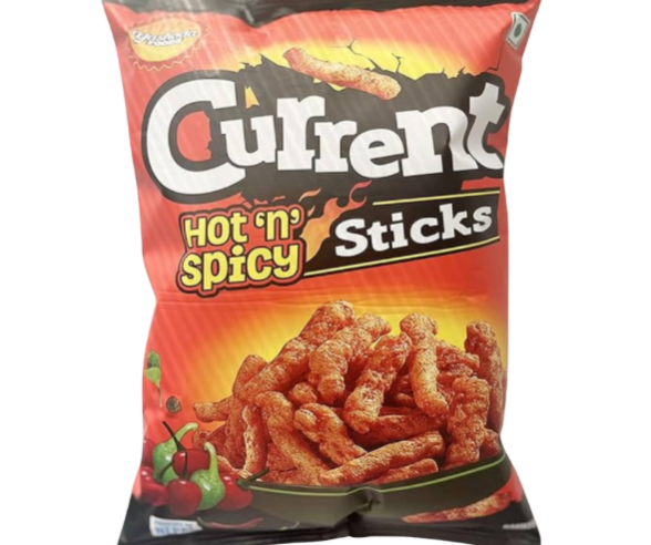 Post)_-_21 Current Hot & Spicy Sticks 80g - Image 1